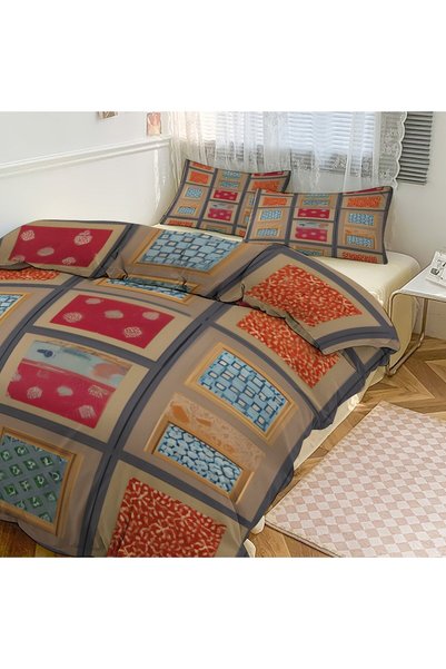 Generic Trendy Design Boho Bedding 3 Pieces, Comfort Household Bed Set