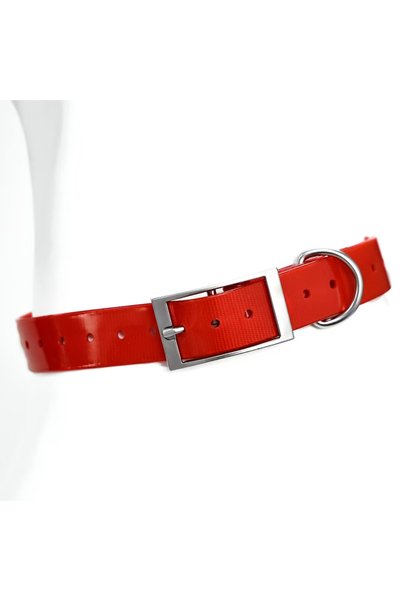 Choice M Red Hunting Dog Collar Non-Toxic TPU Waterproof Collar for Large Dog...