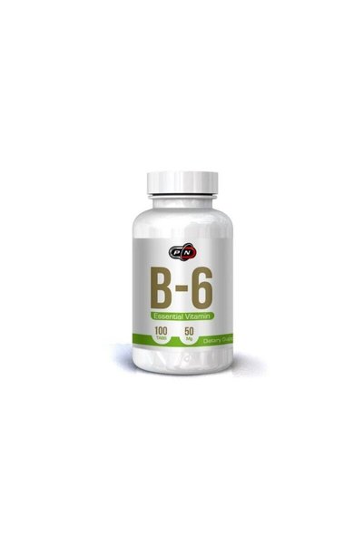 Pure Nutrition Vitamina B6 (Pyridoxine HCI) 50 mg 100 capsule - USA