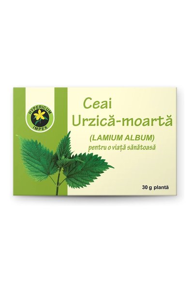 HYPERICUM Ceai Urzica Moarta vrac Hypericum, supliment alimentar din urzica m...