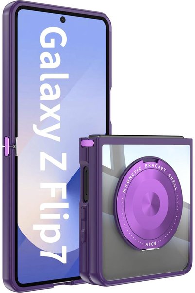 Generic Crystal Clear Case for Samsung Galaxy Z Flip 7 2025,Compatible with M...