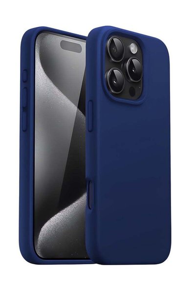 Mida iPhone 16 Pro Silicone Case Cover, full body protection case with a soft...
