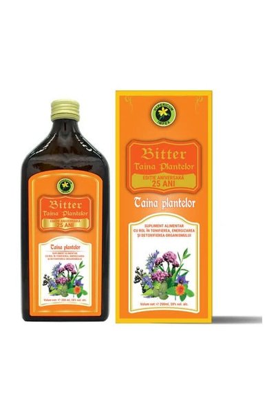 HYPERICUM Bitter Taina Plantelor Hypericum, liquid food supplement with extra...
