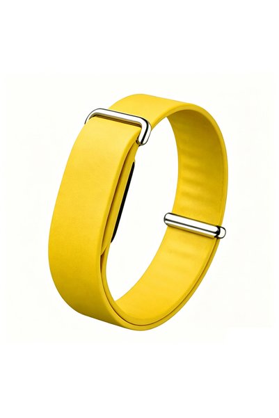 Choice For GoogleFitbit Air Yellow Soft Silicone Watch Strap for Google Fitbi...