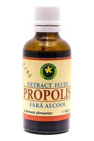 HYPERICUM Extract Propolis Fara Alcool Hypericum, supliment alimentar cu prop...