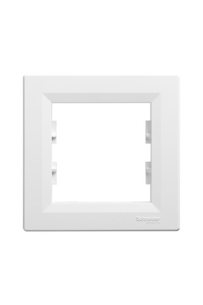 Schneider Electric Ramă simplă Asfora 1P, alb Schneider EPH5800121