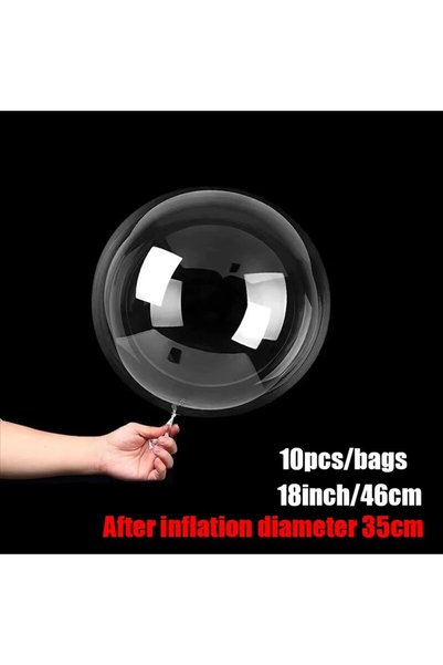 Choice other 18inch 10pcs 12/18/24/36inch Inflatable Bobo Balloon Transparent...