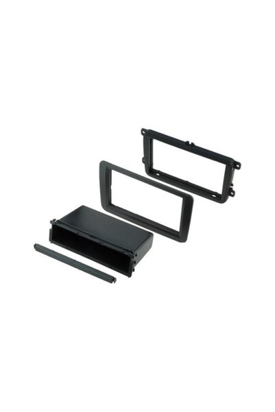 SMARTIC 2 DIN car stereo adapter frame black, Smartic, model SMA-000984