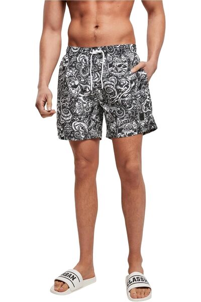 Generic Mens Pattern swim Shorts Shorts