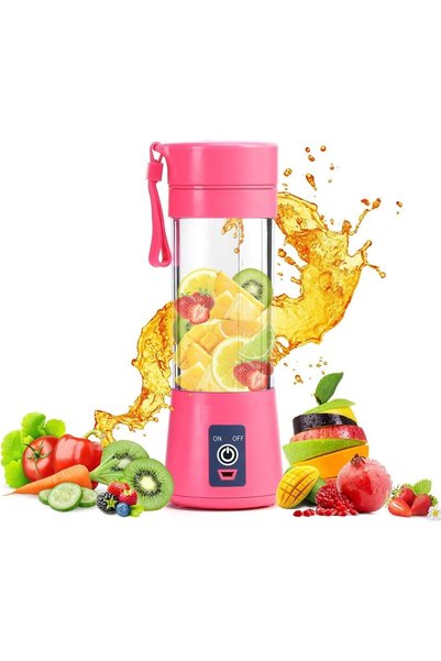 Generic Portable Rechargeable Juicer Blender Bottle with USB Charging Cable (...
