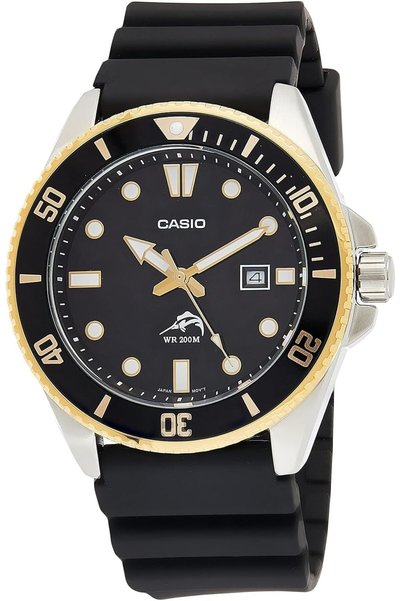 Generic Men's MDV106-1AV 200 M WR Black Dive Watch