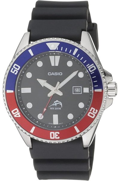 Generic Men's MDV106-1AV 200 M WR Black Dive Watch