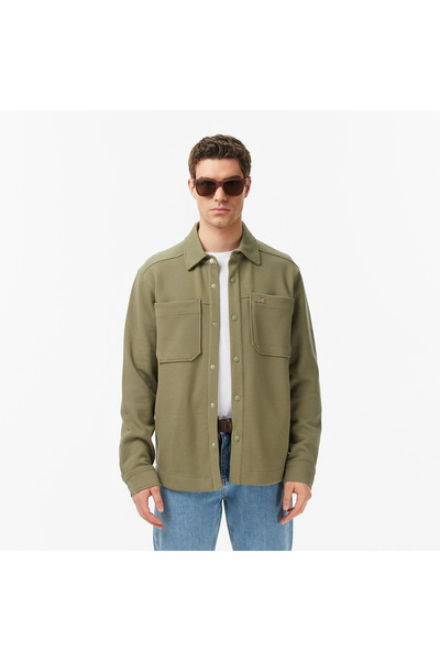 Lacoste Erkek Regular Fit Haki Gömlek