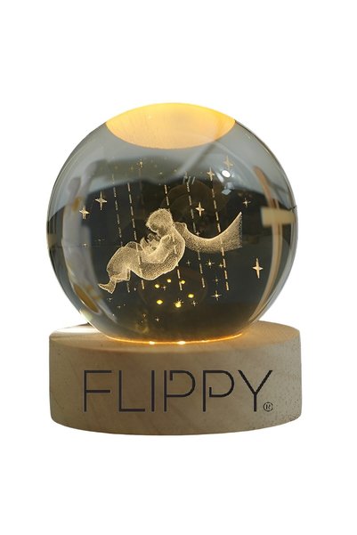 DAMUR Lampă decorativă cu LED, DAMUR, cu bilă de cristal cu diametrul de 6 cm...
