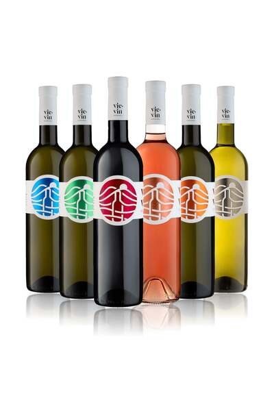 Vie-Vin Lechinta Gift set of 6 wines Terroir de Lechința, white, rosé and red...