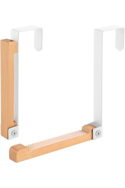 Generic Over The Door Hooks 2pcs Foldable Sturdy Metal Solid Wood Door Laundr...