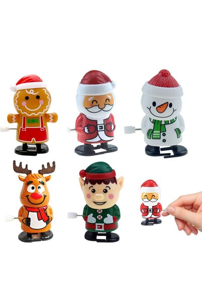 Generic Brand 5 Christmas Wind-Up Toys, 2026 New Wind-Up Toys, Wind-Up and Sp...