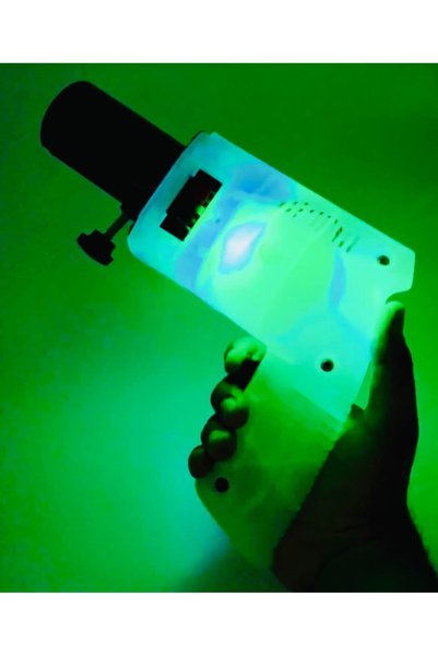 Generic مسدس ألعاب نارية باردة مزود بإضاءة RGB، مناسب للاستخدام في حفلات الزف...