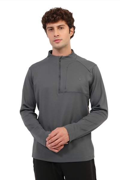 lumberjack Men's Anthracite Sweatshirt ML ELRIC 16ELG2-302