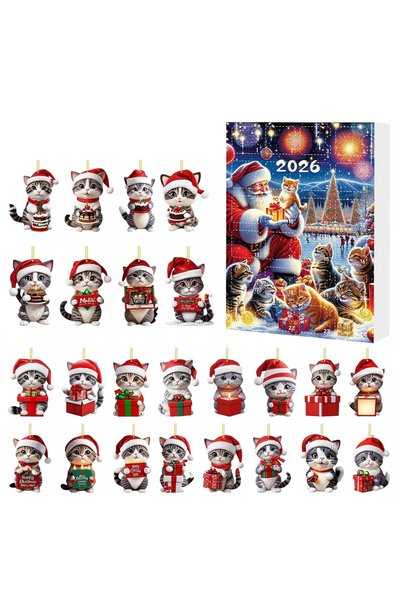 Generic Brand Calendar de Advent de Crăciun cu jucării - 24 de zile - Numărăt...