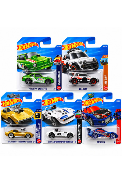 HOT WHEELS HOTWHEELS 5 ADET KARIŞIK ARABA