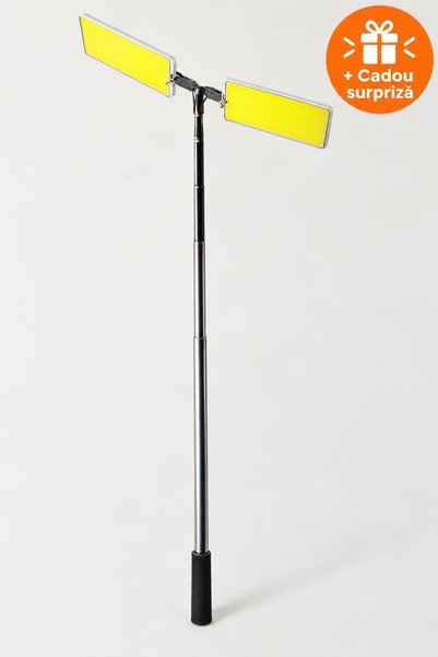 OferteTop Lampă Camping și Pescuit LED cu Braț Telescopic 5 m, 94 W, 9116 Lum...