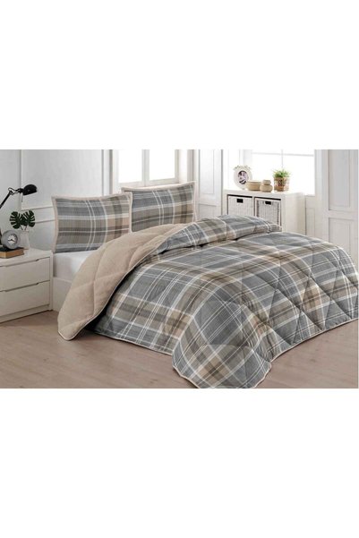 Merinos Σετ παπλώματος Comforter 220X240 Juni Γκρι