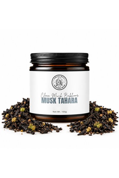 AWAFI MILL Musk Tahara Oud Bakhoor 100 g | White Musk, Florals & Soft Oud