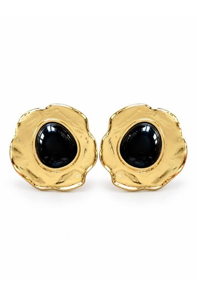 CHARMLUCKY Steel Sweat Earrings