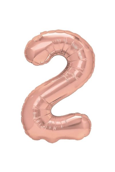 DAMUR Innovation Metallic Foil Balloon, Number Figure, Anniversary Theme 40 c...