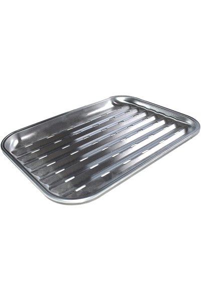 Noonedibs Vas anti-flamă Garden Pl220 din oțel inoxidabil 34x24 cm, accesoriu...