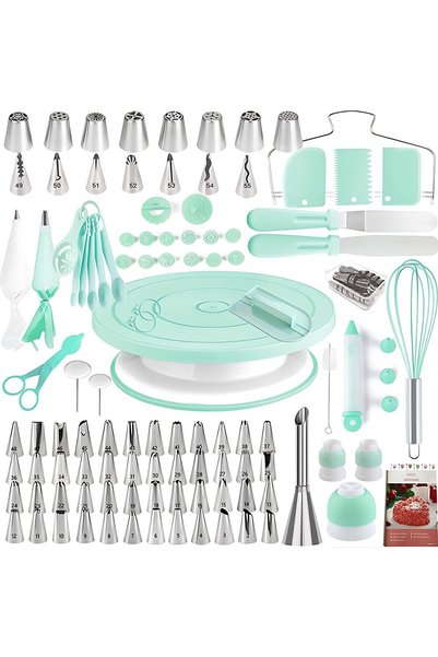 Noonedibs Kit de decorare a torturilor cu 137 de bucăți pentru începători - S...