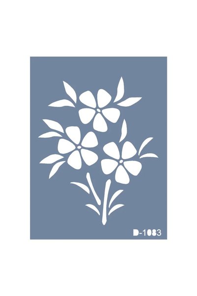 Cadence Boya D1083، قالب تصميم زهور، سلسلة D، مقاس 15 × 20 سم.