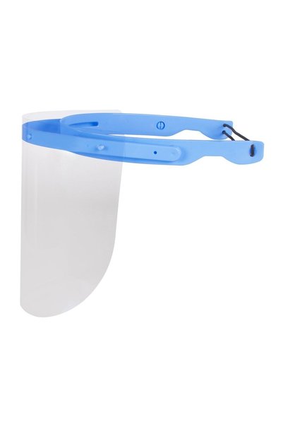 OEM Vizieră de protecție ajustabilă bleu + 6 rezerve – fixare reglabilă pentr...