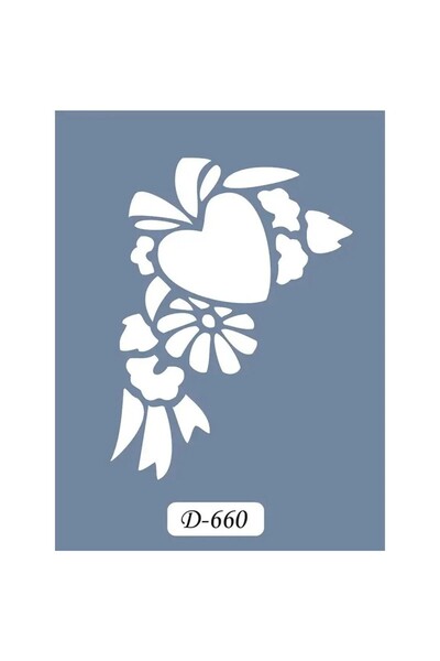 Cadence Boya D660، قالب زهور، سلسلة D، مقاس 15 × 20 سم.