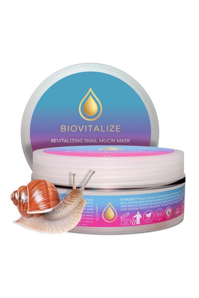 Biovitalize Masca facială reparatoare Biovitalize, 100 ml, cu mucină de melc ...
