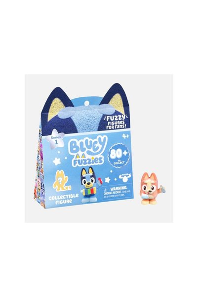GIOCHI PREZIOSI Figurină Surpriză Bluey Fuzzies 4,5cm (Cutie Surpriză) -