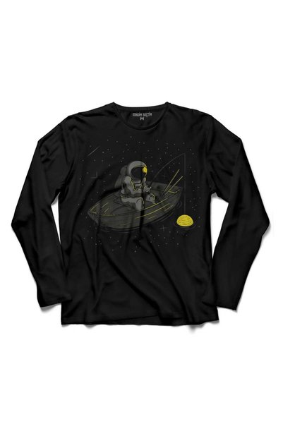 Kendim Seçtim Astronaut, sandale, undiță, mare, spațiu, cosmos, galaxie, crep...