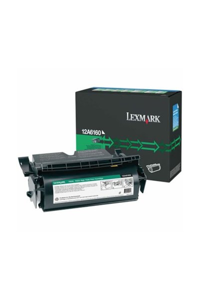 Lexmark Toner original 12A6160, negru, 30000 pagini