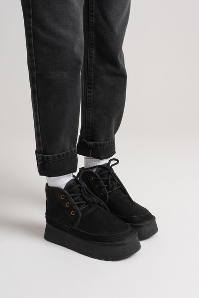 Zerenyus ZRT04MK02 Cizme din piele de căprioară premium, impermeabil, cu inte...