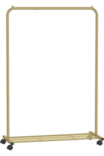 Generic Songmics Clothes Rack, Clothes Rail with Wheels, Metal Wardrobe Stand...