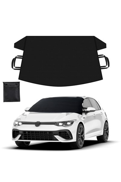 Generic Brand Husă de zăpadă pentru mașină (Mărimea S: 152,4 x 106,7 cm)