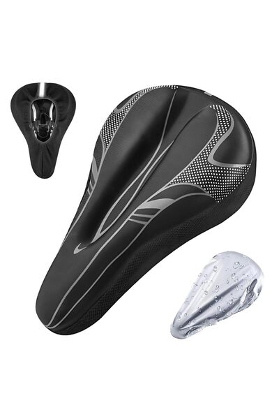Generic Brand Bicycle Saddle Cover, Gel Bicycle Seat Cover, Silicone Bicycle ...