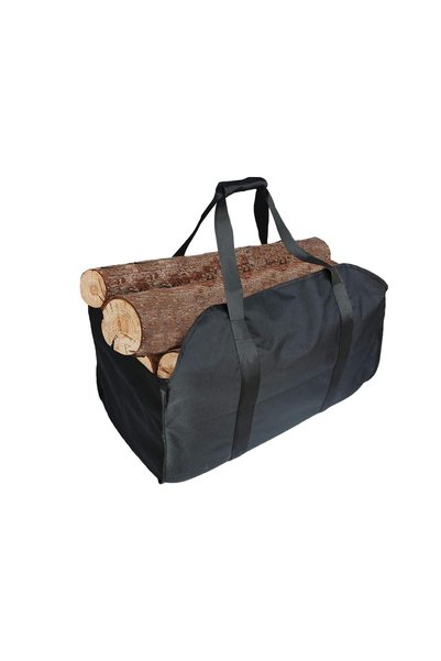 Generic Brand Sac pentru lemne de foc, sac pliabil pentru șemineu, suport pen...
