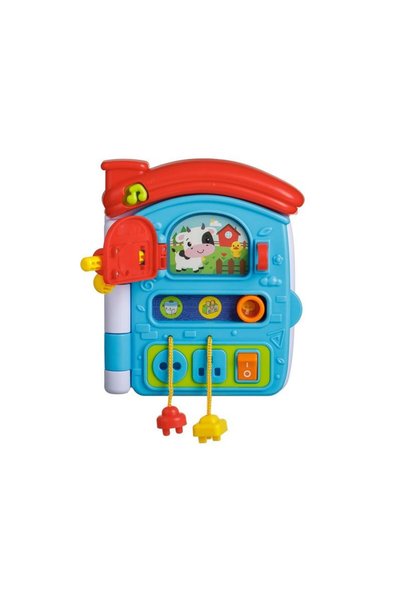 Jumbo Jucarie Educativa Invat Casa cu Efecte Sonore 15x6x18cm
