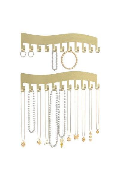 Generic Brand Wall-mounted jewelry holder – Holder for necklaces, bracelets, ...
