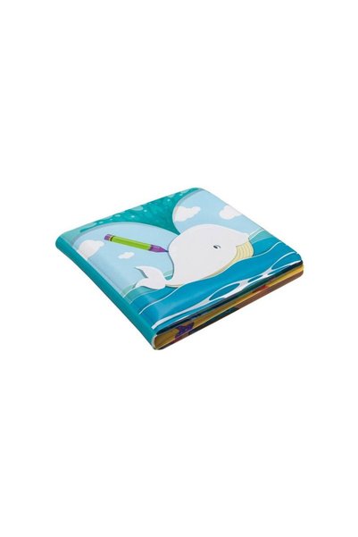 Jumbo Carte pentru Baie cu Efect de Baie & Sunet Animale Marine 15x13cm