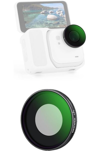 Generic فلتر CPL متوافق مع كاميرا Insta360 GO Ultra، فلتر عدسة استقطاب دائري ...