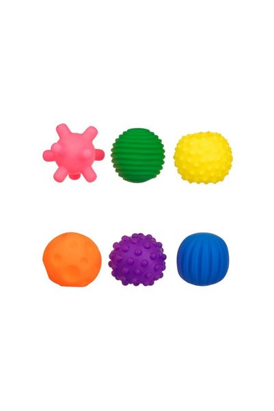 Jumbo Mingi Senzoriale Reliefate de Diferite Culori & Forme Ø5cm - 6buc