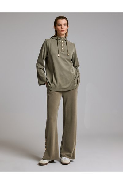 Pierre Cardin بنطال رياضي فضفاض من هاكي 50331462-VR027